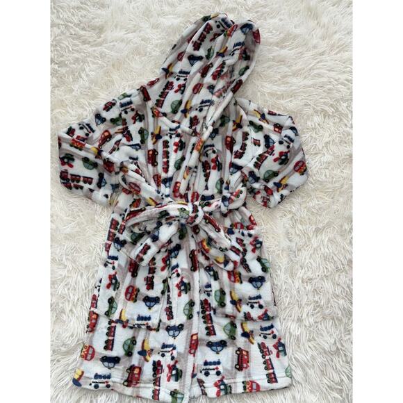 Vaenait Baby Sz. S (1T-3T) Soft Plush Hooded Bathrobe. Cute, Fun. Extremely Soft - Picture 1 of 12